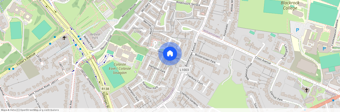 St Helens Wood, Blackrock, Co. Dublin, Booterstown, County Dublin, Dublin County