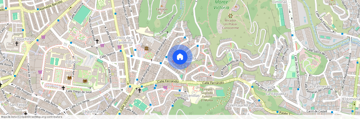 Conde de Ureña, Málaga