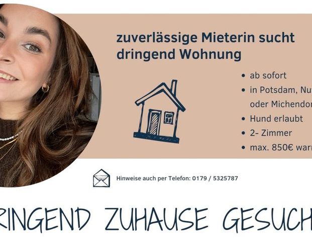 DRINGEND Wohnung GESUCHT Potsdam - Foto 1