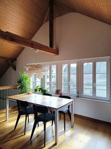 Helle 3 1/2-Zimmer-Dachwohnung mit Terrasse in Galmiz - Photo 3