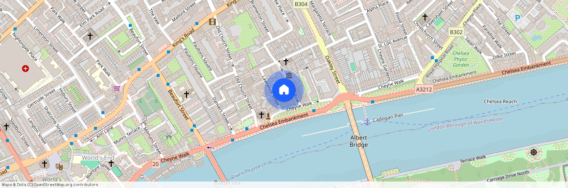 Tennyson Mansions, Chelsea, SW3, Chelsea, London