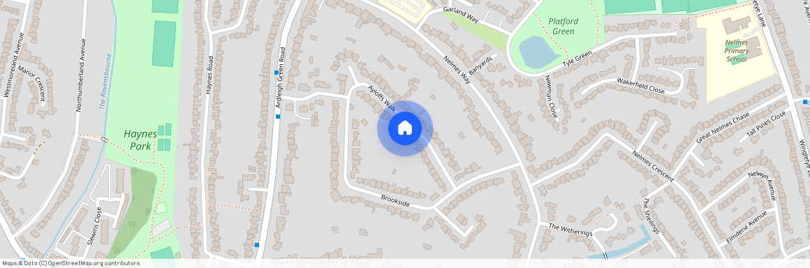 Ayloffs Walk, Hornchurch, Essex, RM11