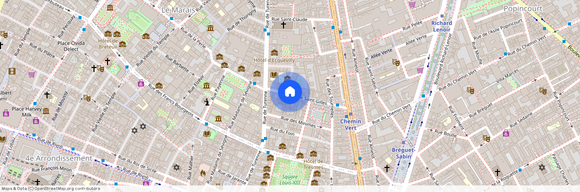 Saint Gilles 9, Rue Saint-Gilles, Paris