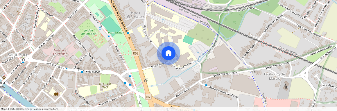 Rue Paul Pastur 33 Boîte 20 - 7500 Tournai