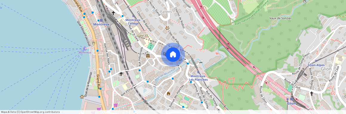 1820, Territet, Rue Du Pont