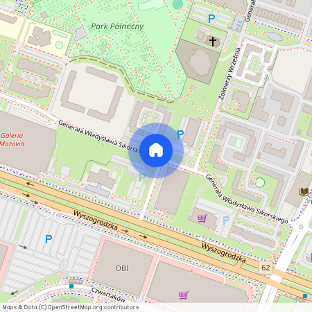 ul. gen. Władysława Sikorskiego, Płock, mazowieckie