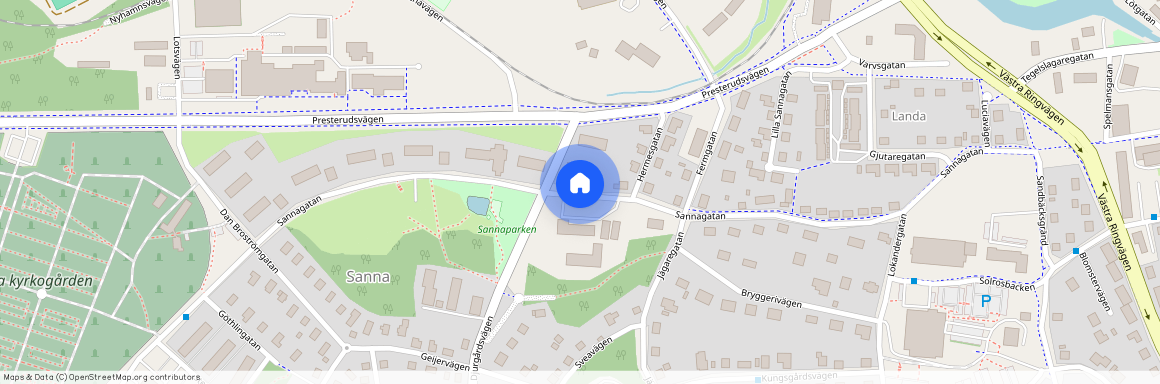 Sannagatan, Kristinehamn