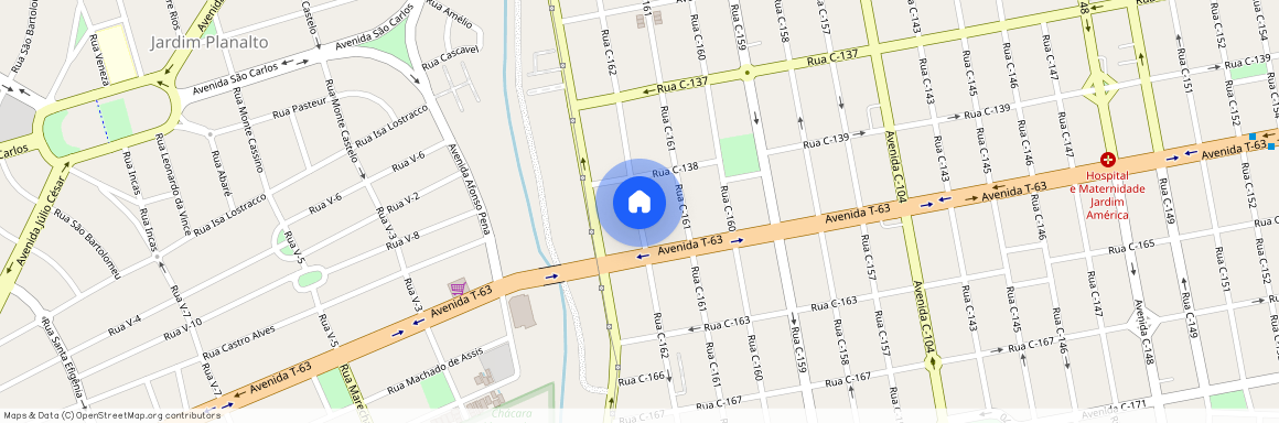 Rua C162, Jardim América, Goiânia, GO, 74255110