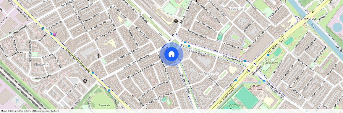 Julianapark en omgeving, 3553 JL, Van Egmondkade, Utrecht