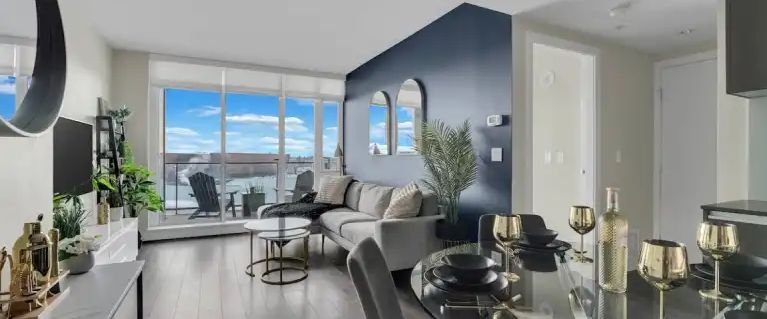 BMO/LRT/DT/VICTORIA PARK/STAMPEDE PARK 1BDRM SUITE WITH MOUNTAIN VIEWS | 1001 - 1188 3 Street Southeast, Calgary - Photo 1