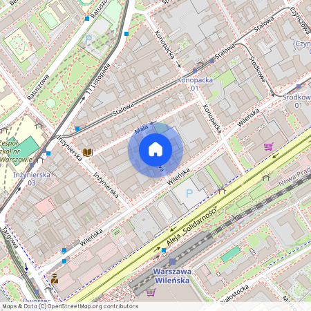 ul. Zaokopowa, Nowa Praga, Praga-Północ, Warszawa, mazowieckie