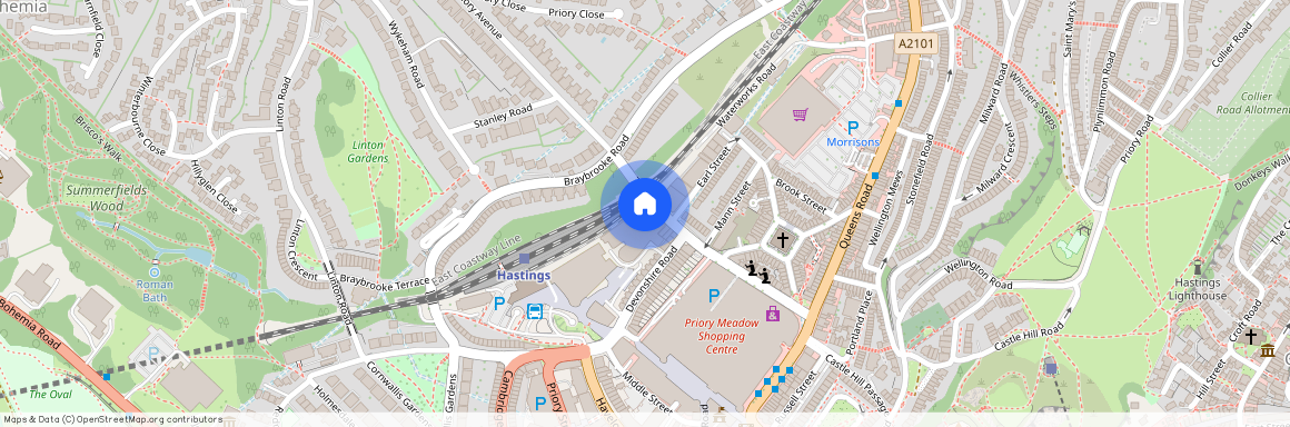 Flat 36, 3 Martin Court, Hastings, TN34 1DY