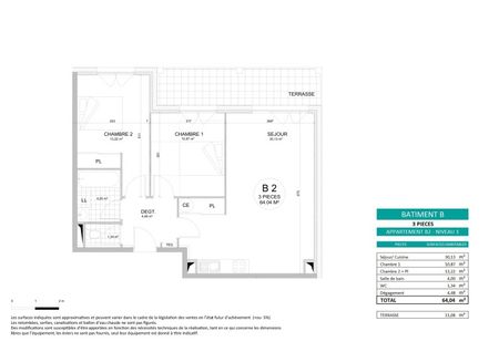 Location Appartement 3 pièces 64m² MEAUX 77100 - Photo 2