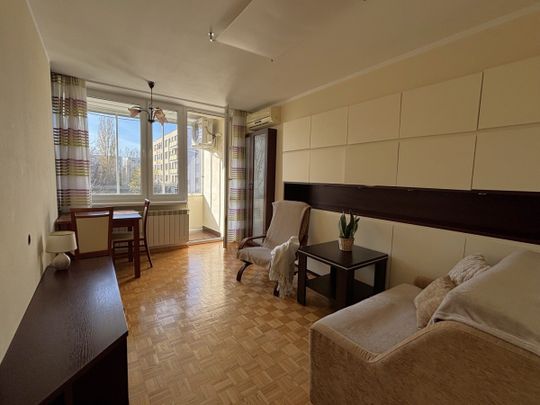 Mokotów–Sadyba - 2 pokoje, balkon, klimatyzacja - Zdjęcie 1