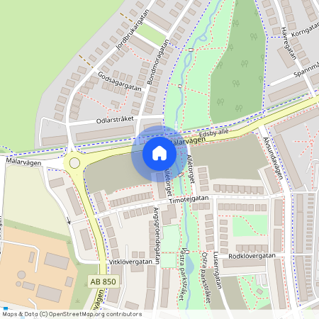 Upplands Väsby, Stockholm, Allétorget 2