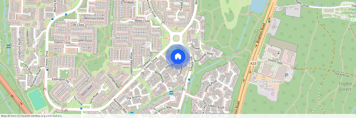 Hillingdale, Crawley, West Sussex. RH11 9PF