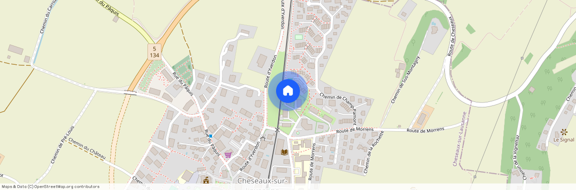 Champ-Pamont 5, 1033 CHESEAUX-SUR-LAUSANNE