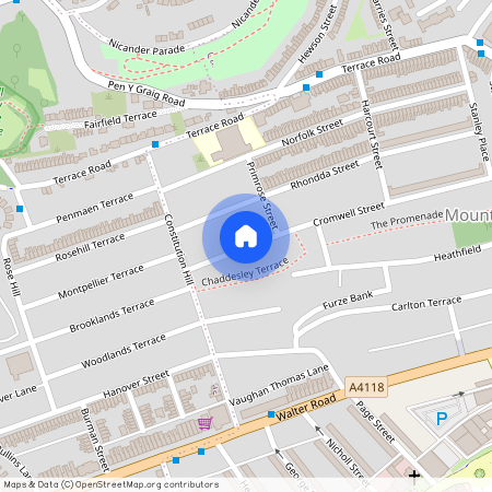 Chaddesley Terrace, Mount Pleasant, Swansea