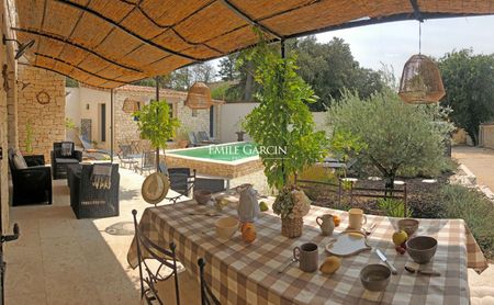 Le Mas des petits bonheurs à louer - 4 chambres - clim - piscine - Photo 2