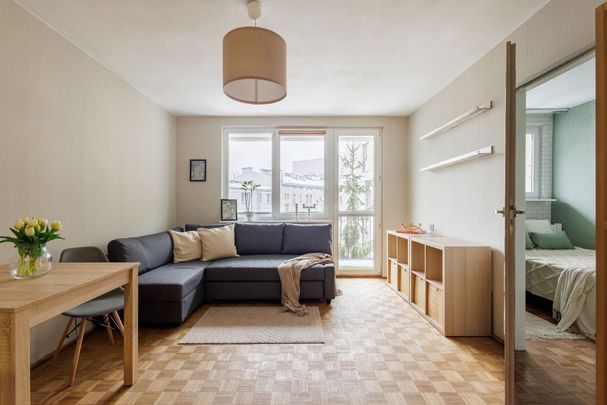 Funkcjonalne Mieszkanie Na Powiślu Przy Parku 38 m² - Фото 1