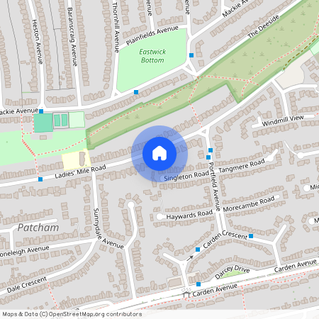 Ladies Mile Road, Brighton