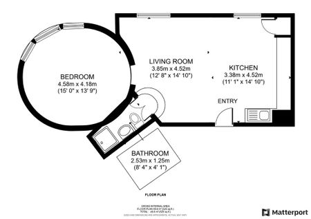 1 bedroom ground floor flat to rent - Photo 2