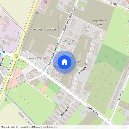 ul. gen. Elżbiety Zawackiej, Orunia Górna - Gdańsk Południe, Gdańsk, pomorskie