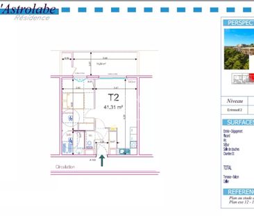 À Sophia Antipolis, appartement avec terrasse 2 pièces - Photo 1