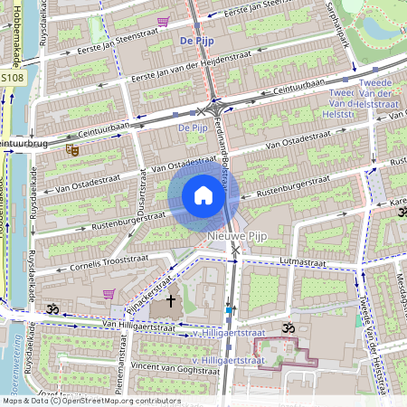 Nieuwe Pijp, 1072 HH, Rustenburgerstraat, Amsterdam