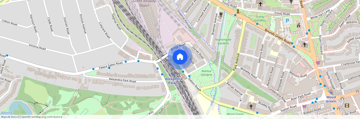 Buckingham Road London N22, London, N22