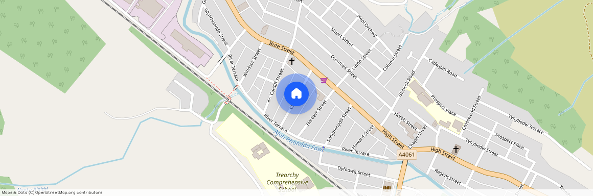 Clark Street, Treorchy, Rhondda Cynon Taff, CF42