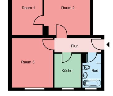 Demnächst frei! 3-Zimmer-Wohnung in Plettenberg Kersmecke - Photo 1