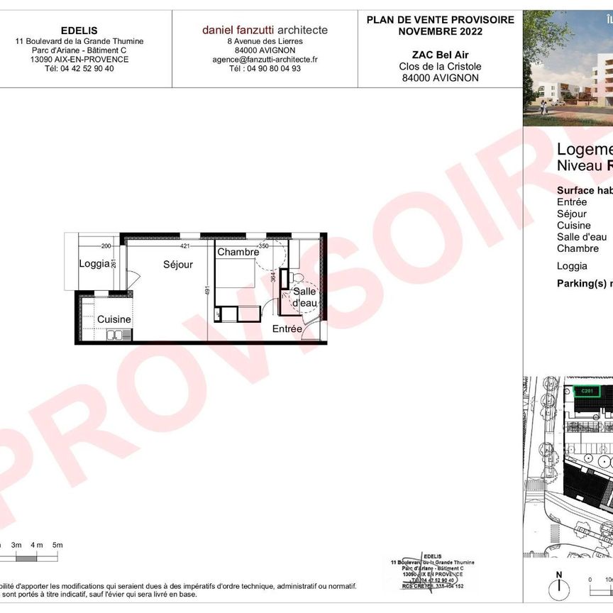 Location Appartement 2 pièces 48m² AVIGNON 84140 - Photo 2