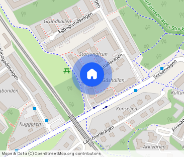 Gåshällsvägen 9, Kärrtorp - Foto 1