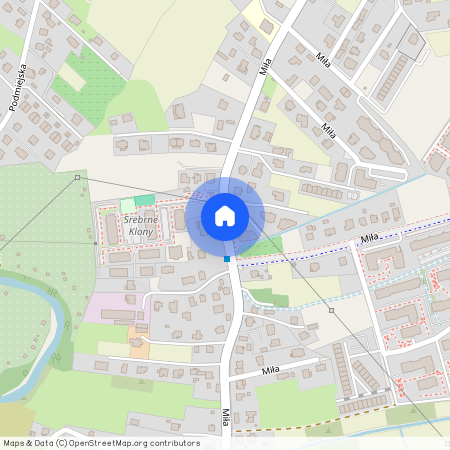 ul. Miła, Drabinianka, Rzeszów, podkarpackie