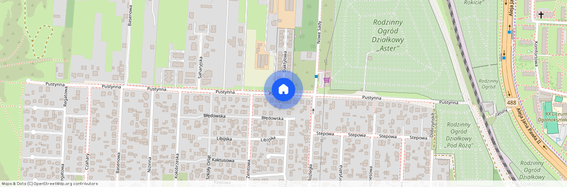 ul. Pustynna, Rokicie, Górna, Łódź, łódzkie