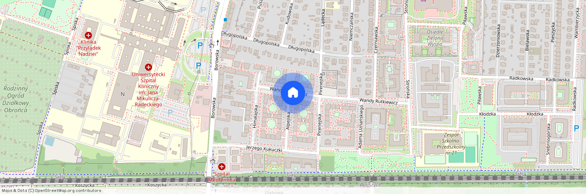 ul. Jerzego Kukuczki, Gaj, Krzyki, Wrocław, dolnośląskie