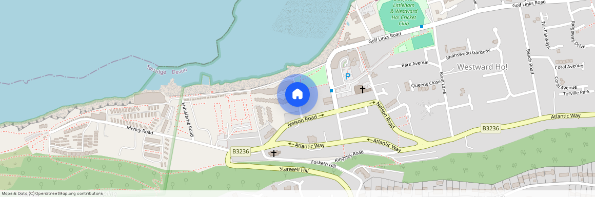 Bath Hotel Road, Westward Ho!