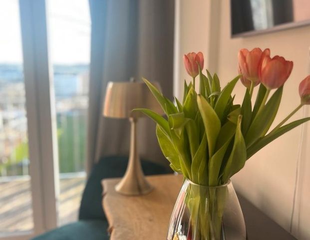 Voll-möblierte 1-Zi-Wohnung mit Balkon, Eppendorf - Photo 1
