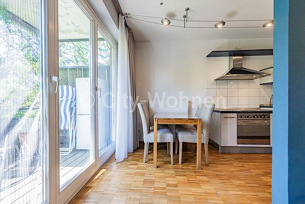 Möblierte Wohnung mit Terrasse und Garten in Hamburg-Wandsbek - Photo 1