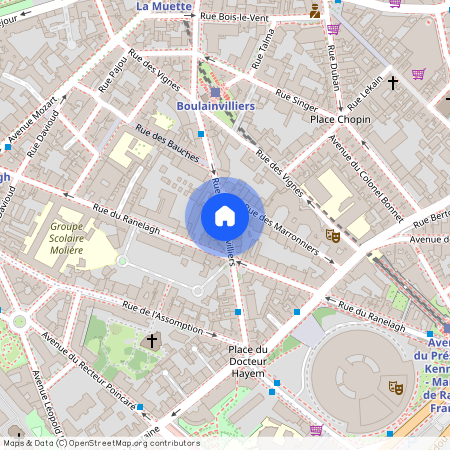 Building Rue de Boulainvilliers - checkmyguest - 1045835 - PAR, Rue de Boulainvilliers, Paris