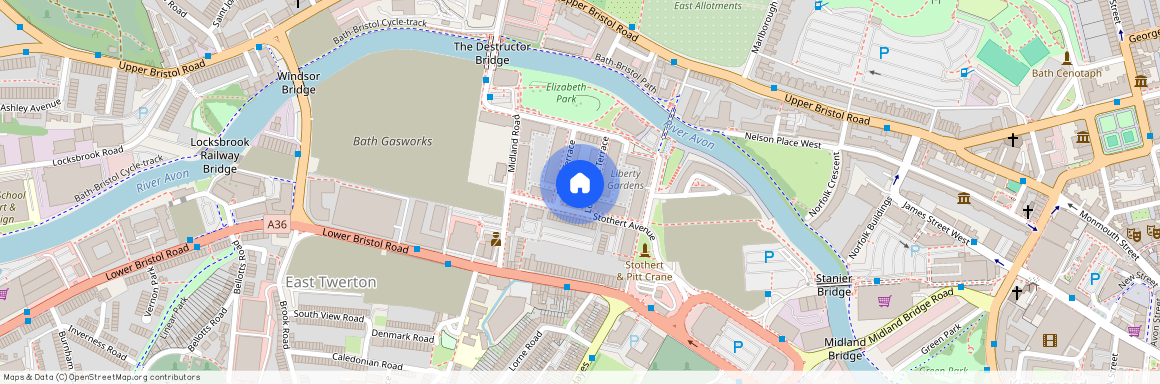 Longmead Terrace, Riverside