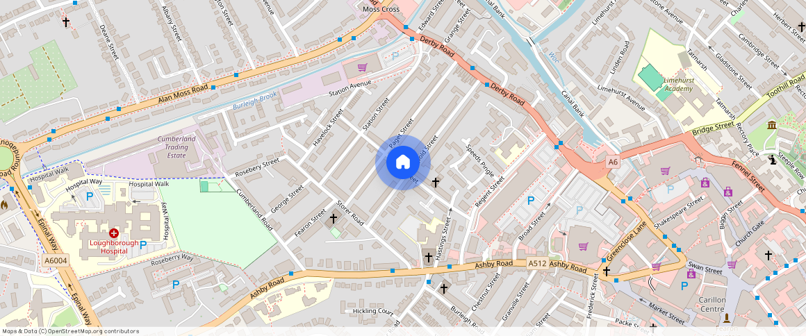 Oxford Street, Loughborough, LE11