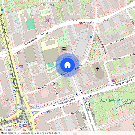 ul. Twarda, Śródmieście Północne, Śródmieście, Warszawa, mazowieckie