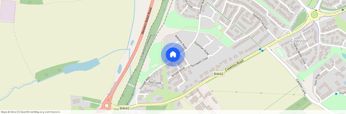 Trussell Way, Cawston, Rugby, Warwickshire, CV22