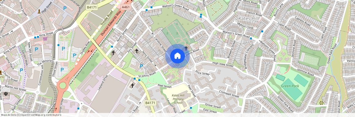 St Johns Road, Dudley, DY2