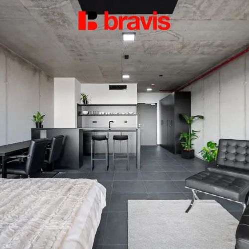 Pronájem 1+kk, Královopolská, Brno: All-in vybavení, wifi, garáž, gym - Photo 1