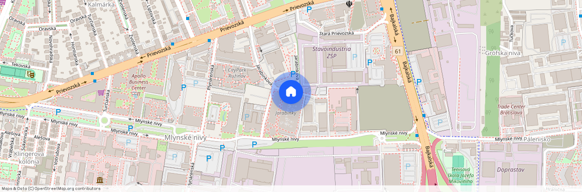 Jarabinková 8, Bratislava-Ružinov, okres Bratislava II