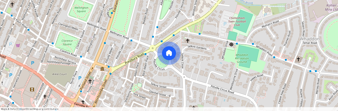 Tresmere, Pittville Circus, Cheltenham, Gloucestershire, GL52 2PU