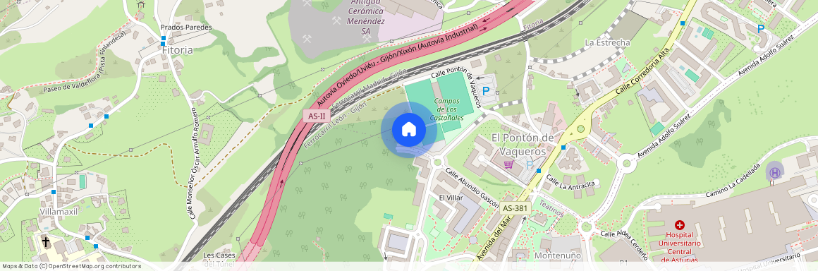 Corredoria-Huca-Teatinos, Oviedo